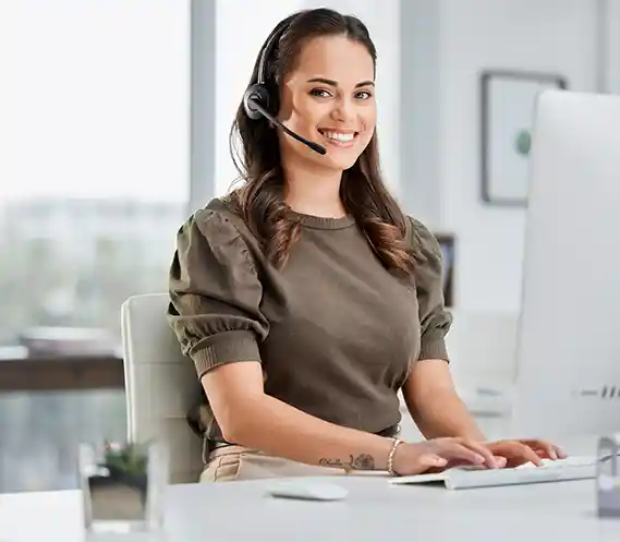 Traveler getting travel support